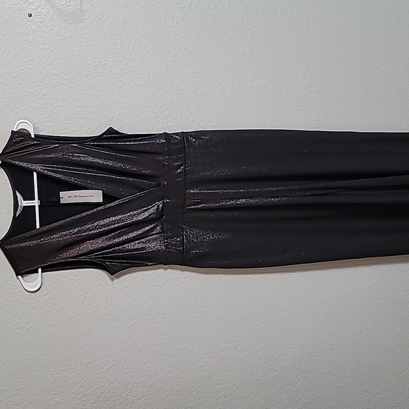 Bcbgeneration Pants Jumpsuits Black Shimmer - Picture 5 of 12